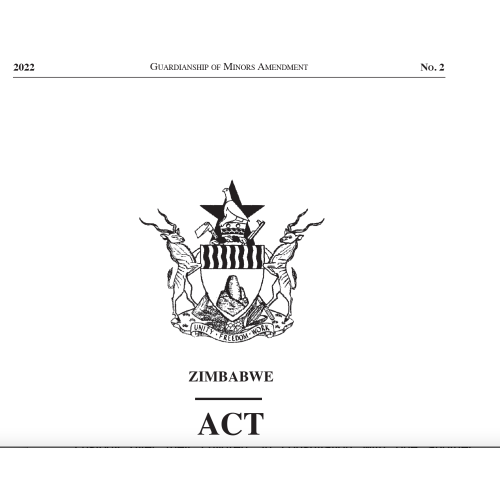 Guardianship of Minors Amendment Act 2022